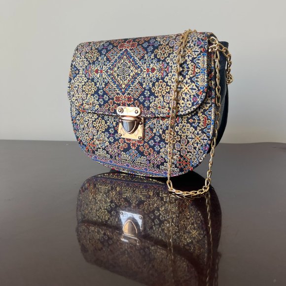 Azilux brand Leather Turkish handmade unique designed evening handbag - Picture 12 of 13